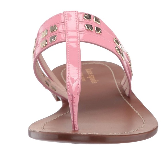Kate Spade Carol Patent Leather Studded Sandal - Picture 7 of 7
